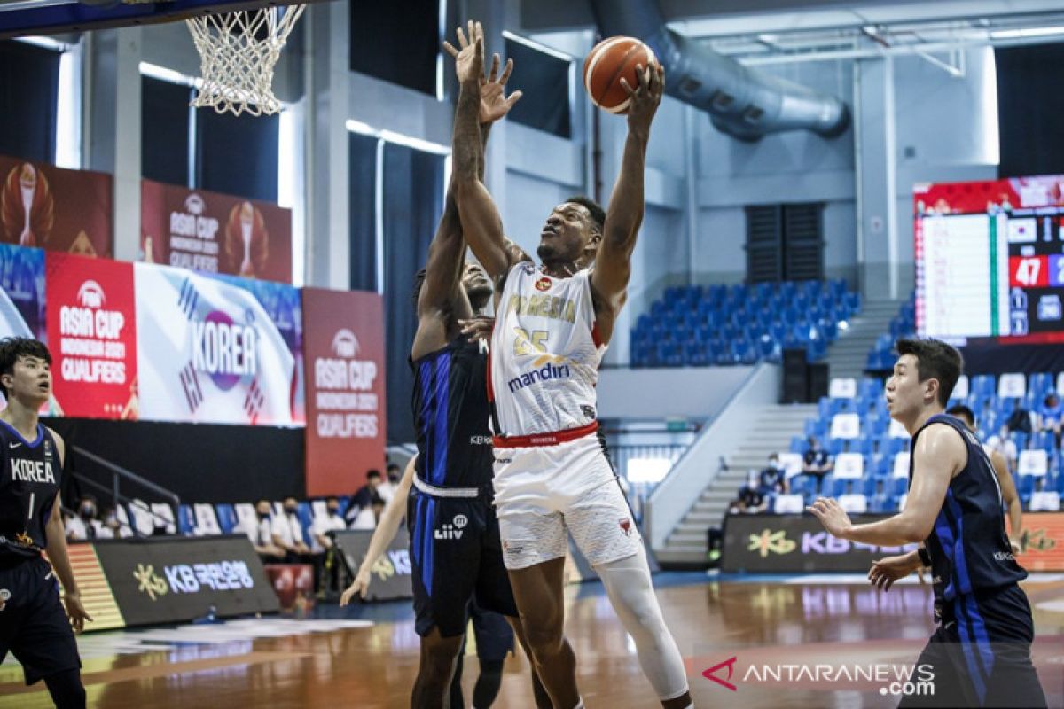 Indonesia takluk 81-104 dari Korsel di kualifikasi FIBA Asia Cup 2021