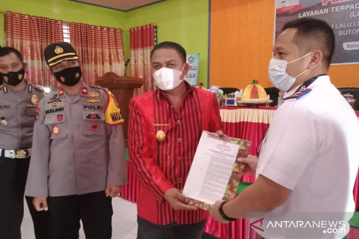 Bupati Buton Selatan mengharapkan peningkatan layanan angkutan jalan