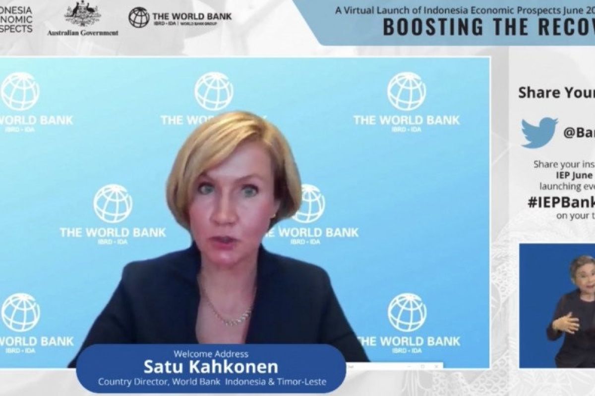 Bank Dunia rekomendasikan empat kebijakan agar RI mampu bangkit dari krisis