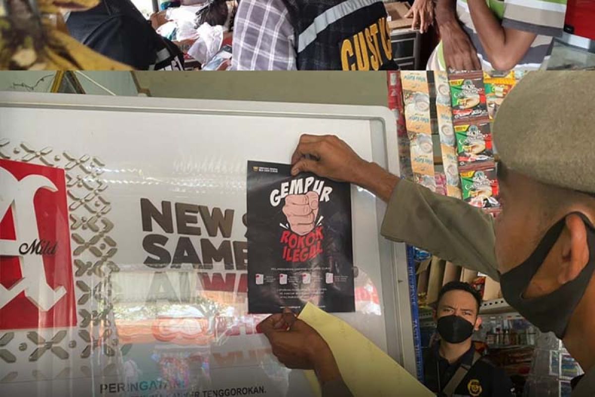 Bea cukai sita belasan ribu batang rokok ilegal di Aceh