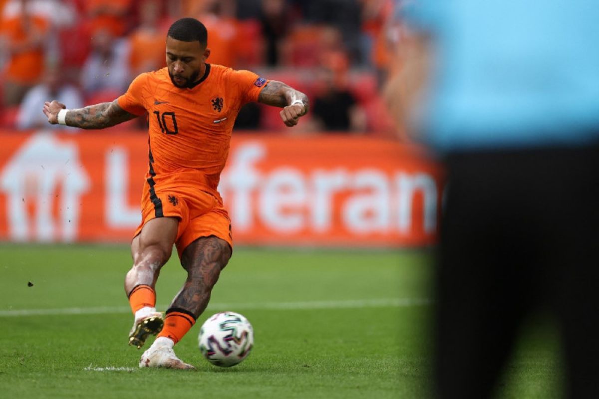 Euro 2020 - Belanda sementara ungguli Austria 1-0 di Grup C