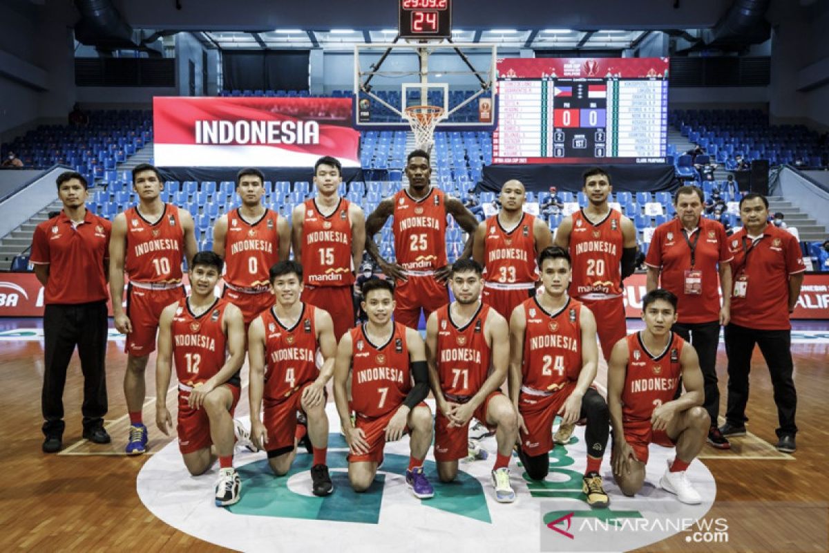 Timnas basket Indonesia batal tampil di playoff kualifikasi FIBA Asia Cup 2021