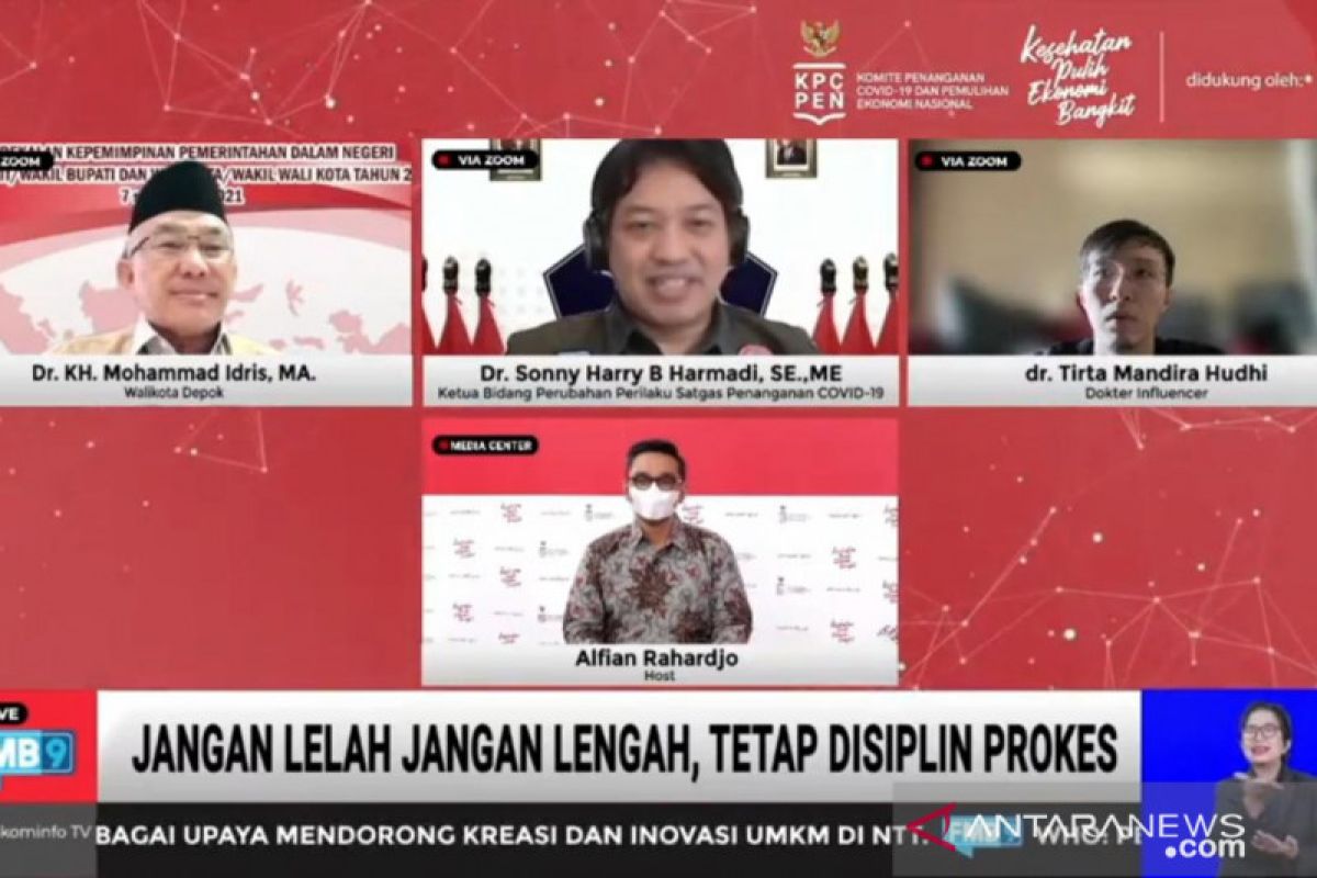 Satgas: Prinsip 3K penting dalam strategi pentahelix