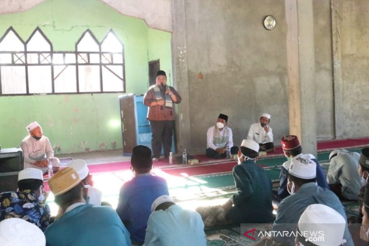 Kunjungi Al Azhar Bi'ibadih, Bupati Tapsel temui Ahmad Akbar juara hafiz quran STQH Sumut