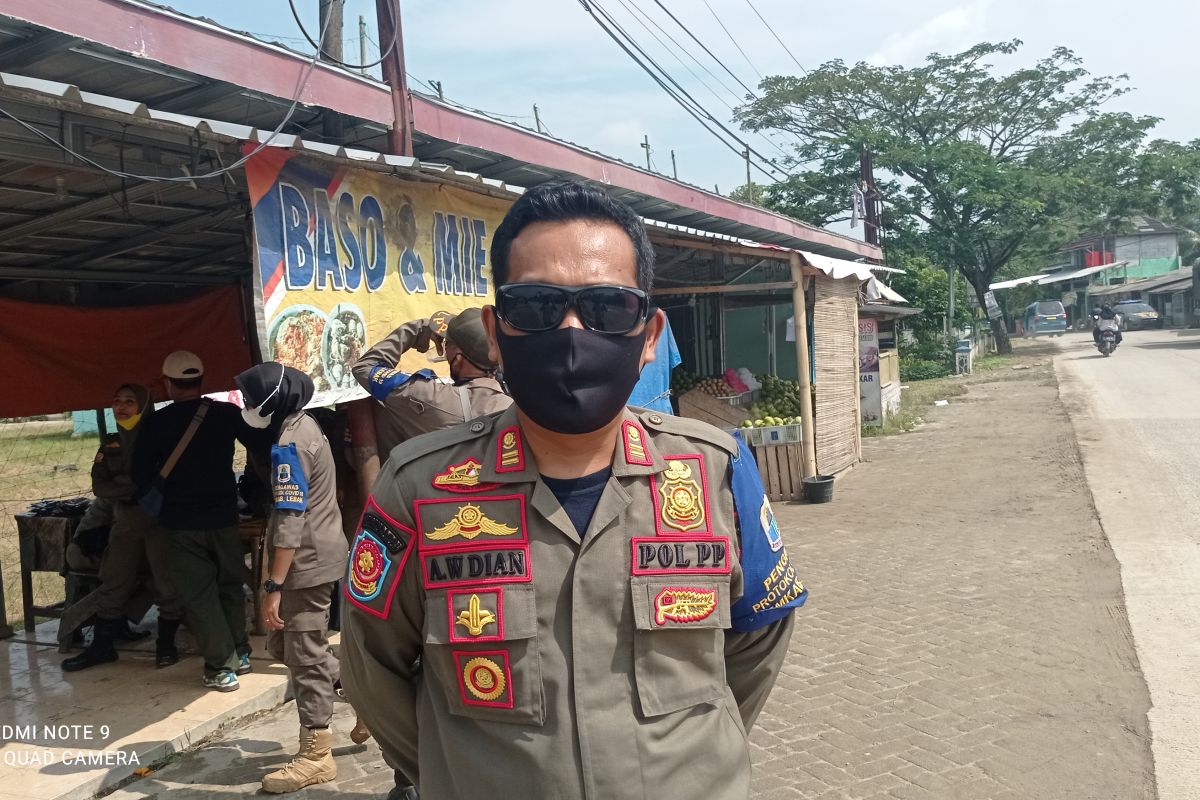 Petugas PPKM di Kabupaten  Lebak optimalkan operasi masker