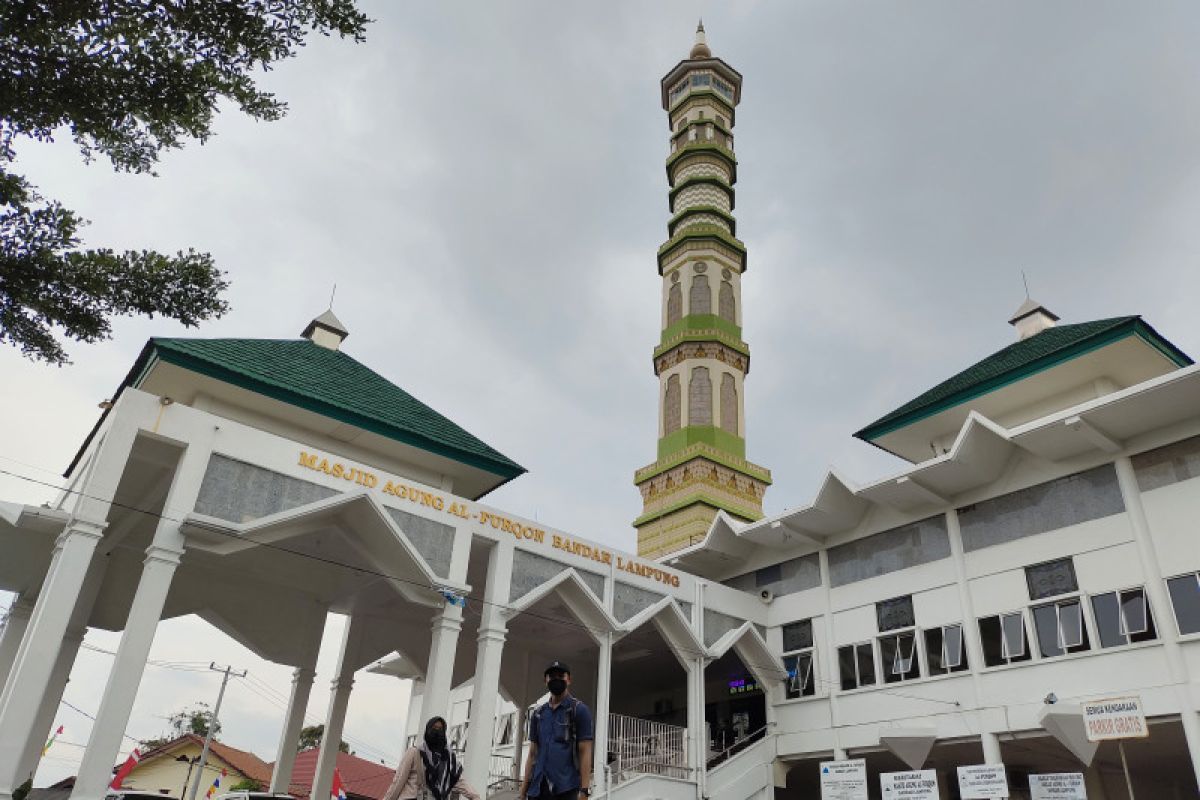 Menara Masjid Al-Furqon jadi ikon baru Kota Bandarlampung