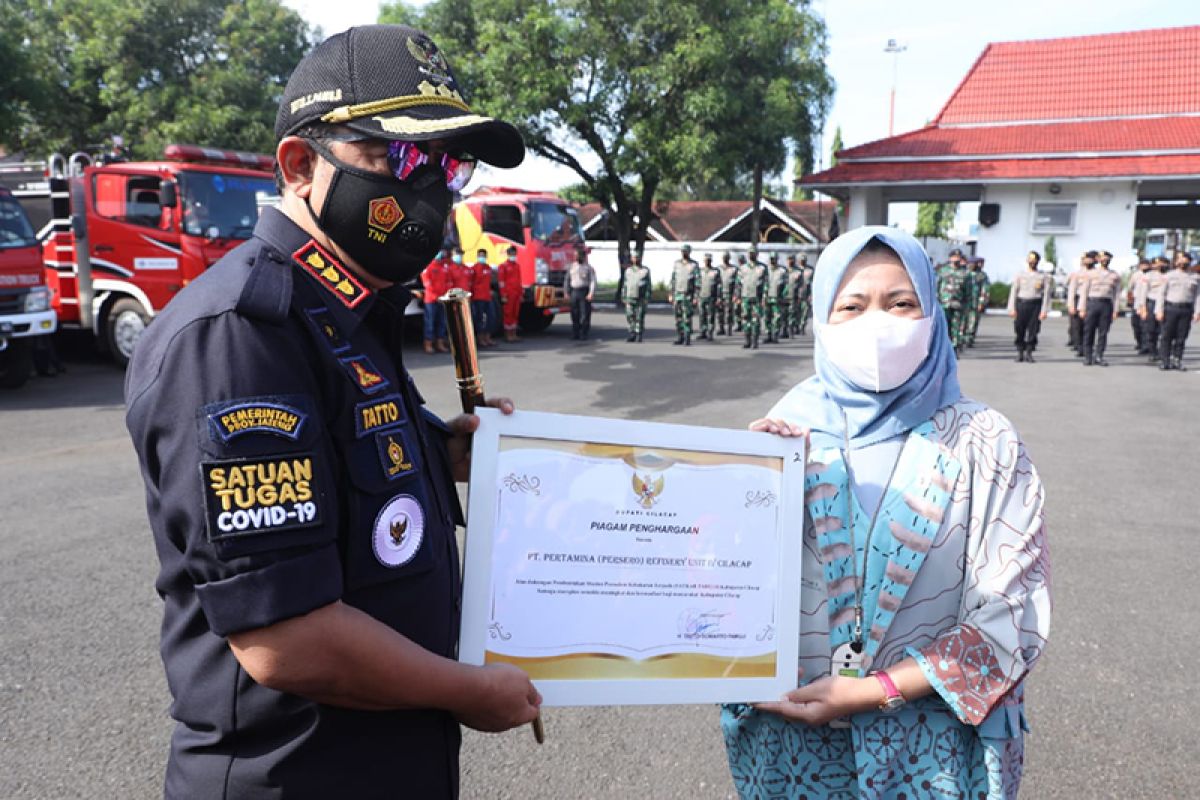 Pertamina Cilacap dukung aplikasi Stasiun Pemadam Kebakaran Terpadu