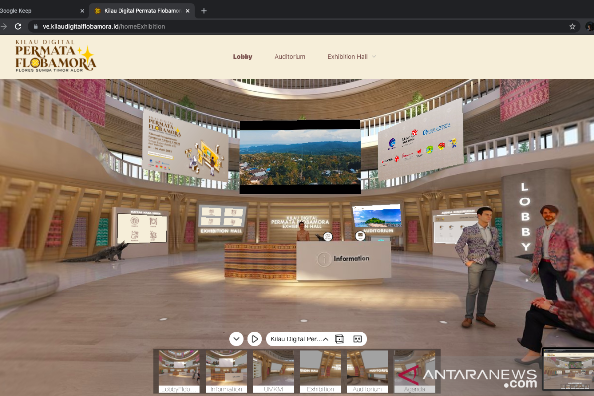 Pameran virtual Flobaroma memudahkan belanja produk UMKM