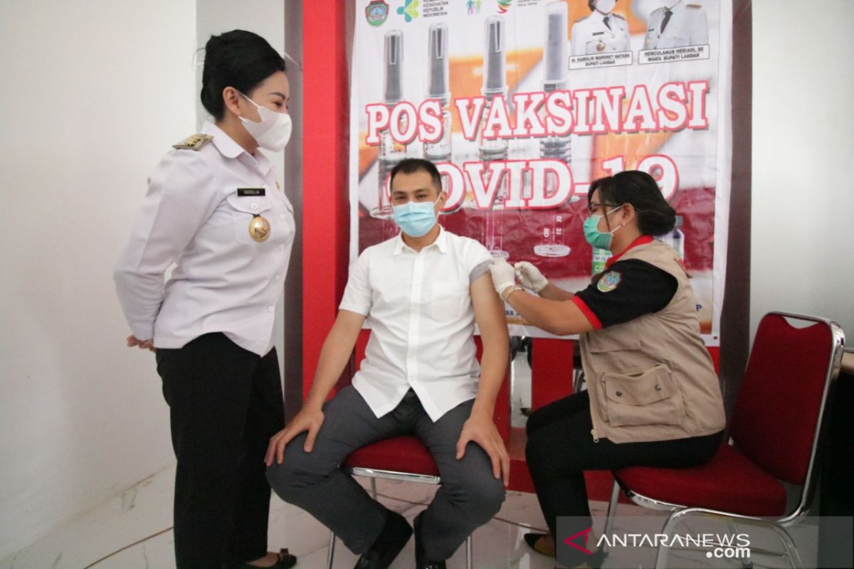 Kabupaten Landak siap sukseskan program 1 juta vaksin perhari
