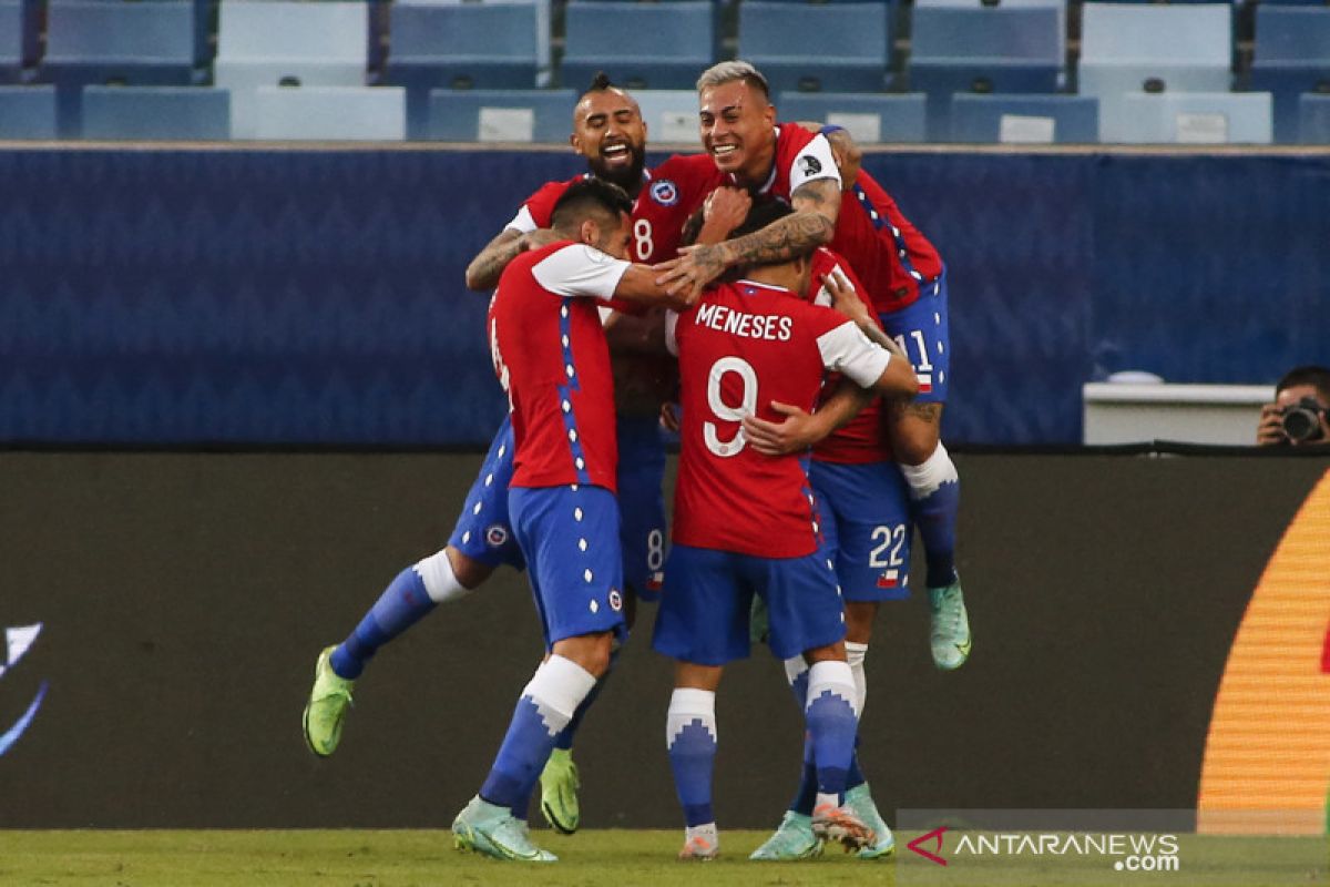 Copa America 2021 - Chile puncaki klasemen Grup A usai menang tipis 1-0 atas Bolivia