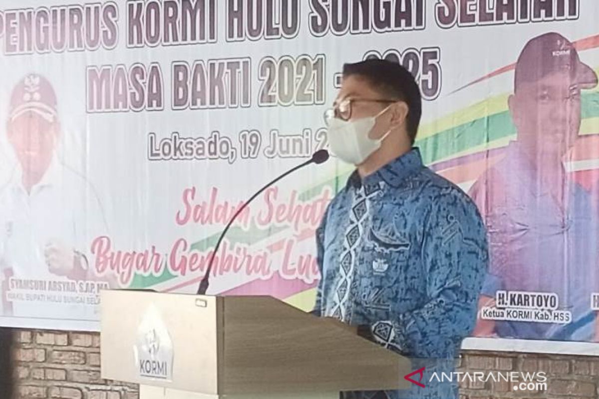 Wabup HSS : KORMI bina olahraga rekreasi kearifan lokal, obati kerinduan buat gembira