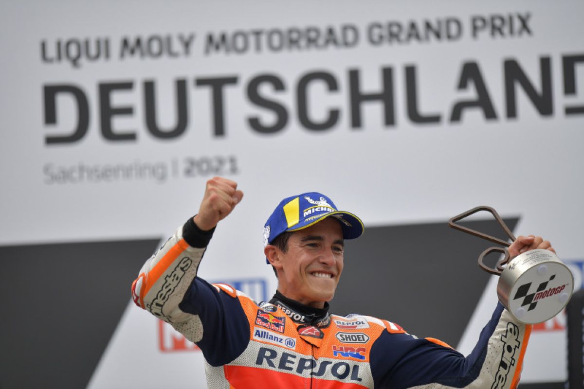 Marquez ungkap momentum di balik kemenangannya di  MotoGP Jerman