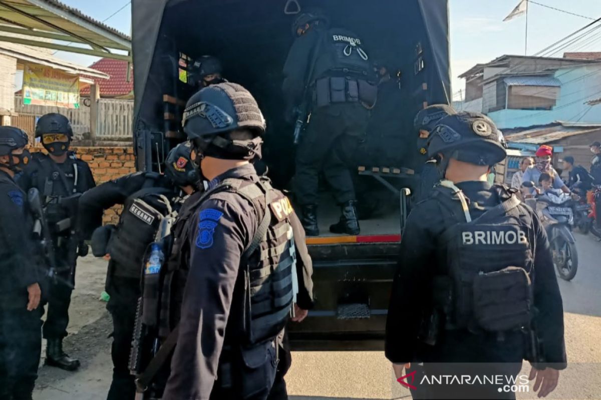 Polisi kembali gerebek kampung narkoba Tangga Buntung Palembang