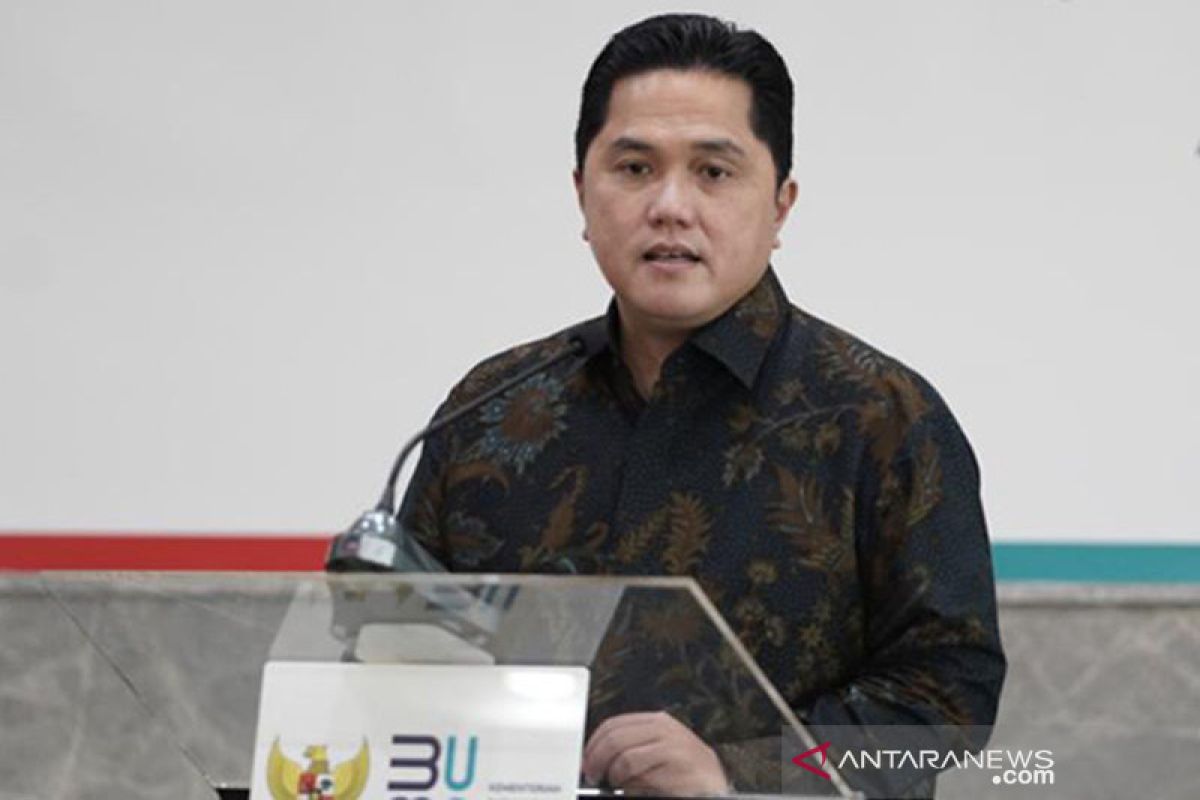 Erick Thohir pastikan stok obat antiviral penanganan COVID tersedia dan aman