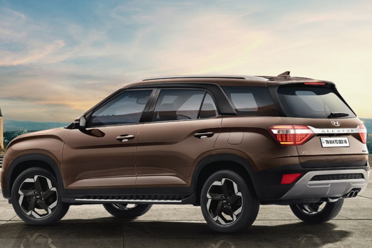 Tampilan Hyundai Alcazar, SUV pesaing Tata Safari & MG Hector Plus