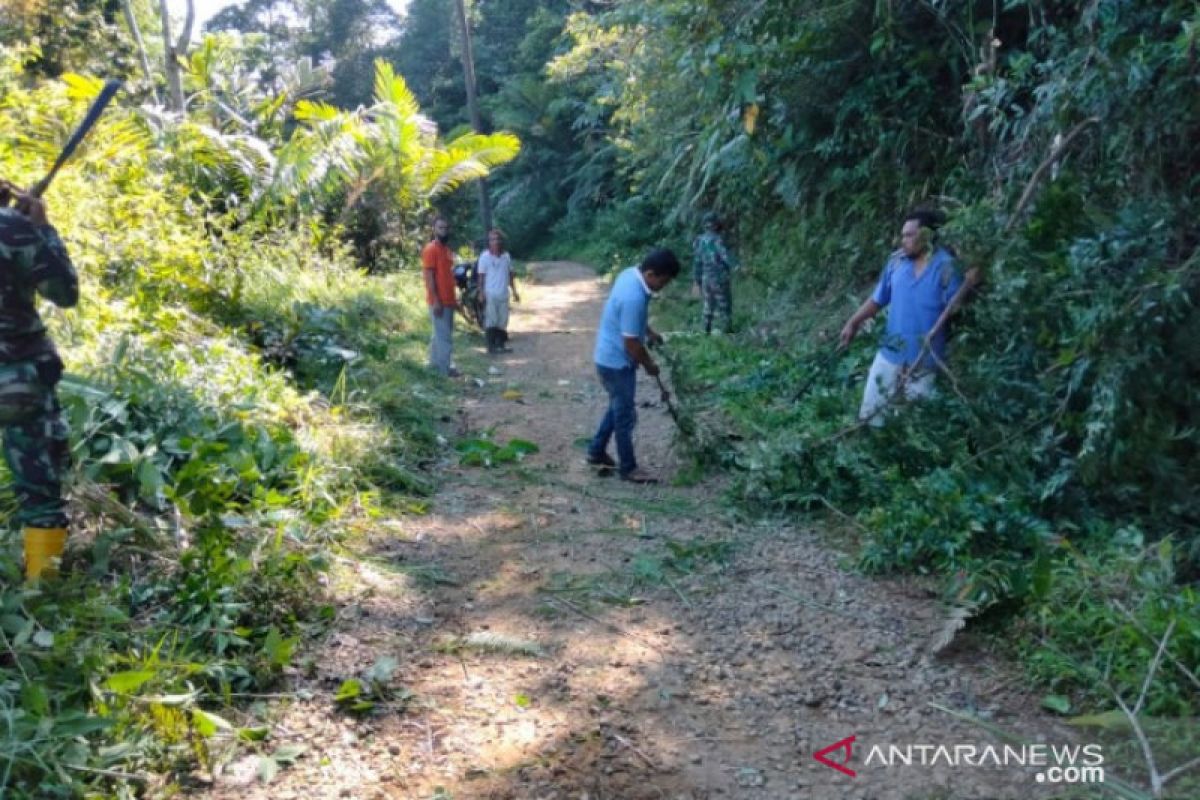 Budaya gotong royong digalakkan Satgas TMMD ke 111 Kodim 0212