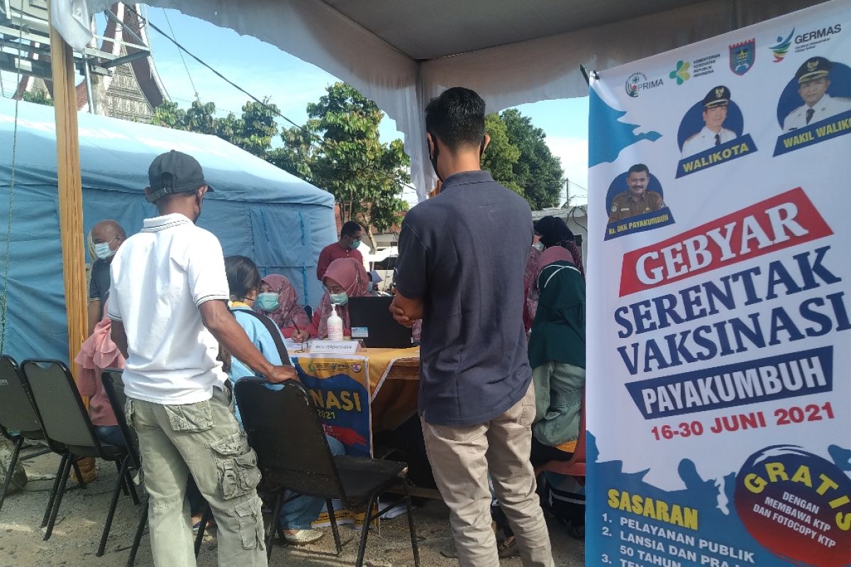 Gebyar vaksinasi, Wali Kota Payakumbuh targetkan 1000 warga di vaksin dalam sehari