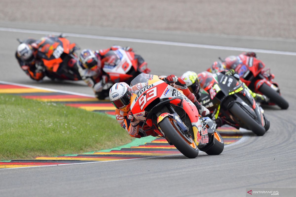MotoGP: Juara GP Jerman, Marquez pertahankan status sebagai Raja Sachsenring
