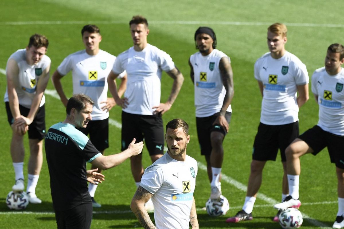 Euro 2020, susunan pemain Ukraina vs Austria