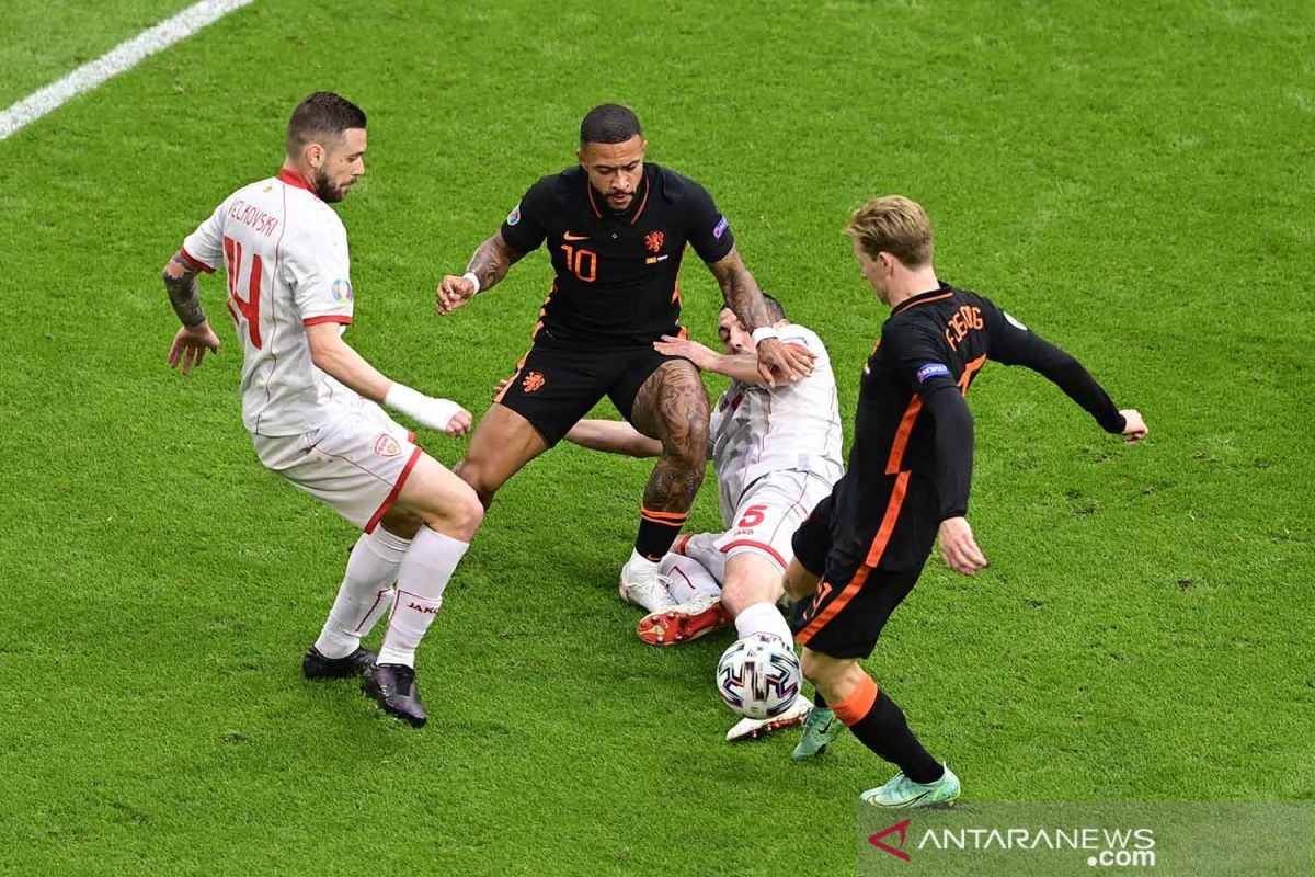 Euro 2020: Belanda sapu bersih fase grup dengan babat Makedonia Utara 3-0
