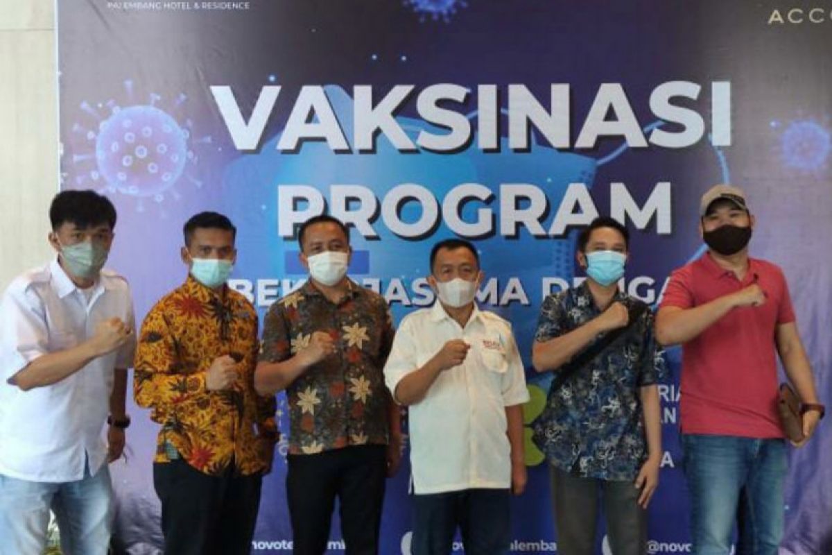 Disbudpar Sumsel fasilitasi pelaku industri pariwisata suntik vaksin COVID-19