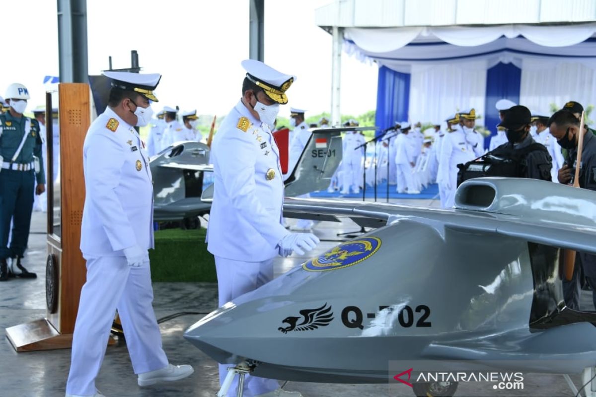 Kasal: TNI Angkatan Laut pertajam kekuatan pesawat udara tanpa awak