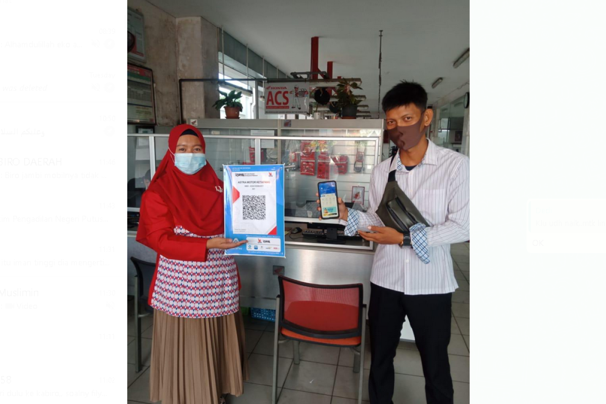 Transaksi di AHASS makin mudah Dengan AstraPay