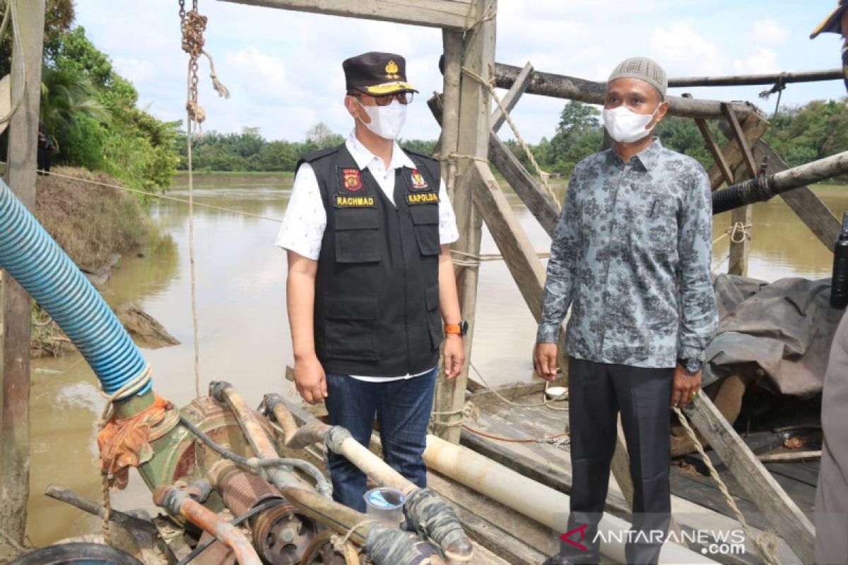 Kapolda Jambi minta hentikan aktivitas tambang emas ilegal, bagaimana di Maluku?