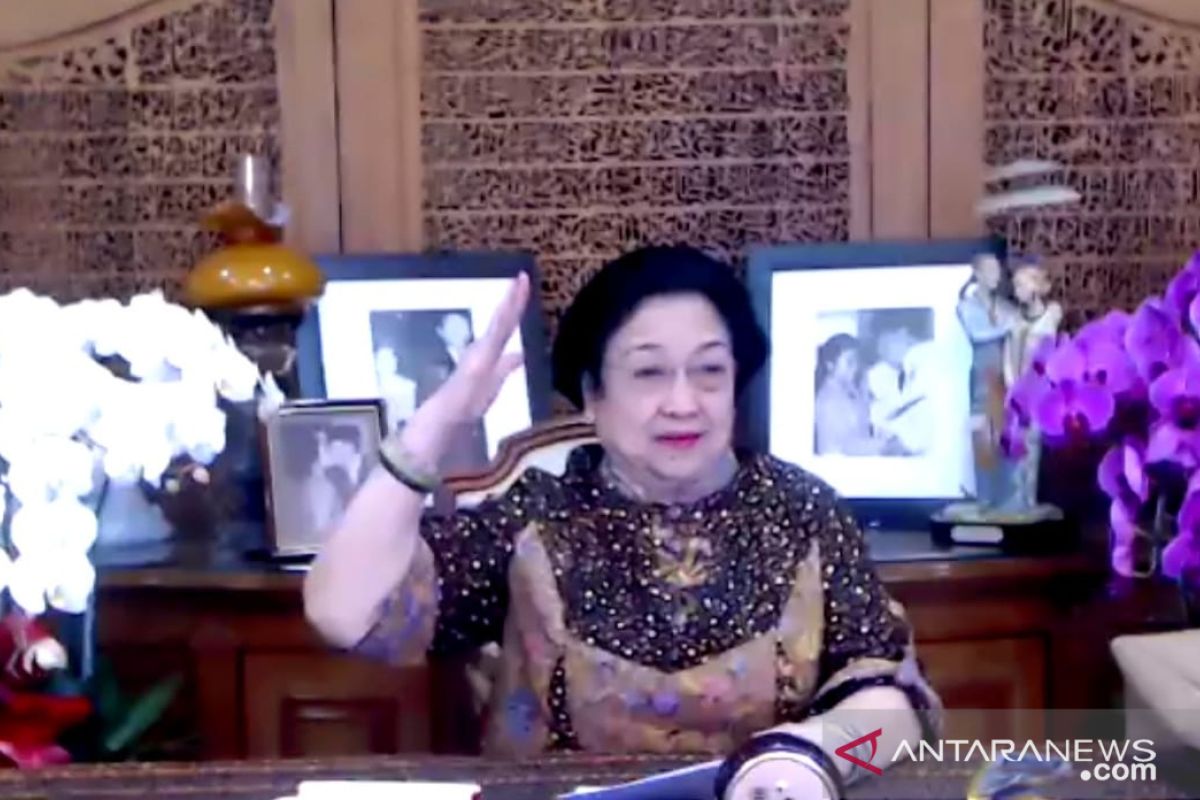 Megawati ingin populerkan "Salam Pancasila" untuk jaga persatuan