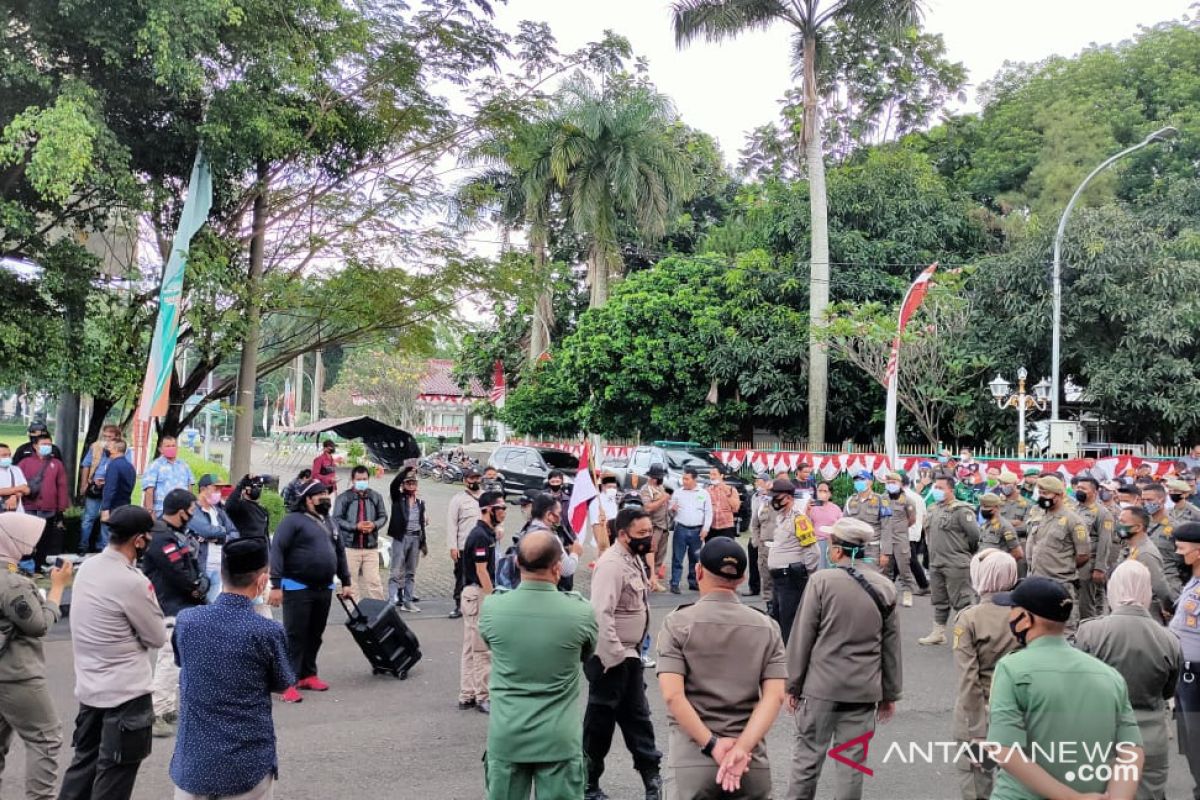 Polisi anggap aksi demo kelompok mengaku wartawan di Bogor ilegal