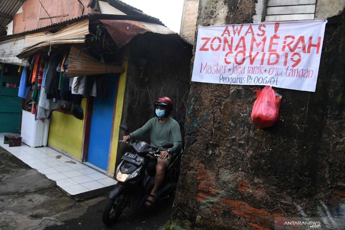 Zona merah di Jakarta Utara dan Jakarta Selatan meningkat tajam