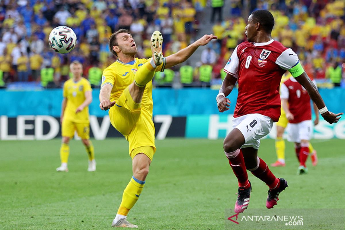 Austria ke 16 besar setelah menang 1-0, Ukraina menunggu
