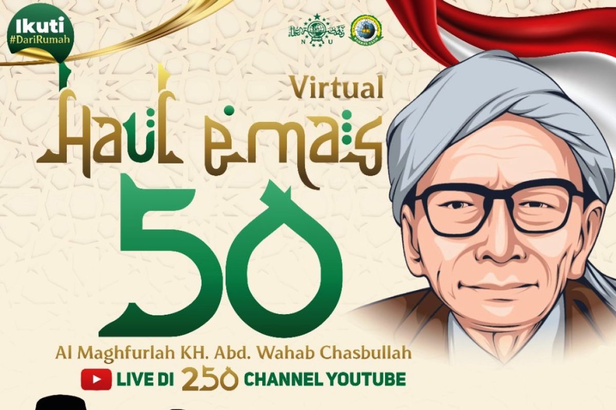 Sebanyak 250 channel YouTube siarkan haul emas K.H. Abd Wahab Chasbullah