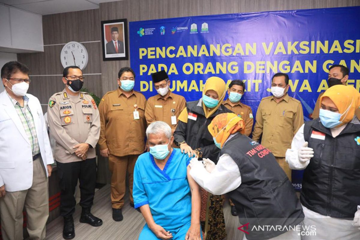 Pemerintah Aceh canangkan vaksinasi disabilitas mental di RSJ