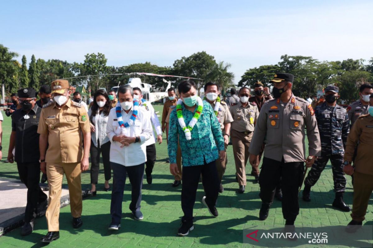 Wamen ATR/BPN ke Meranti, Bupati curhat panjang agar lahan masyarakat bebas PIPPIB