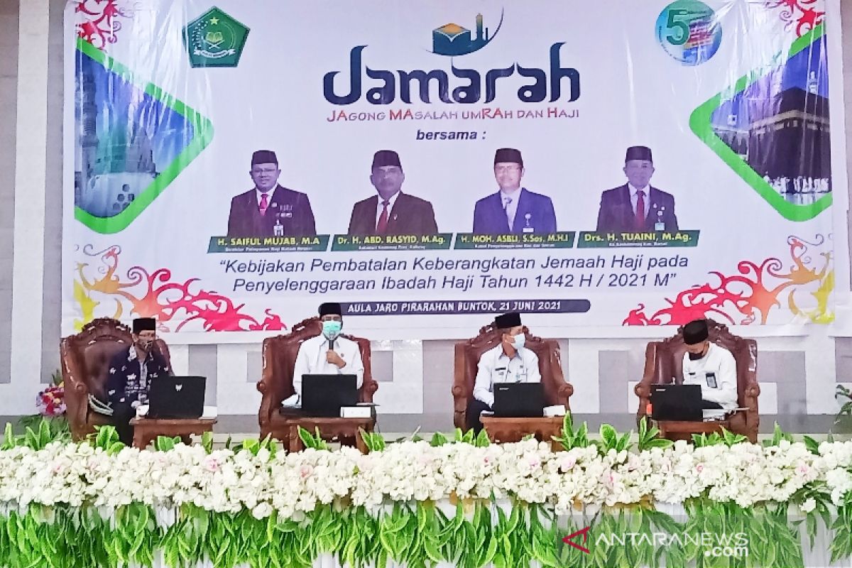 Kemenag Kalteng: Penundaan pemberangkatan jamaah haji demi keselamatan