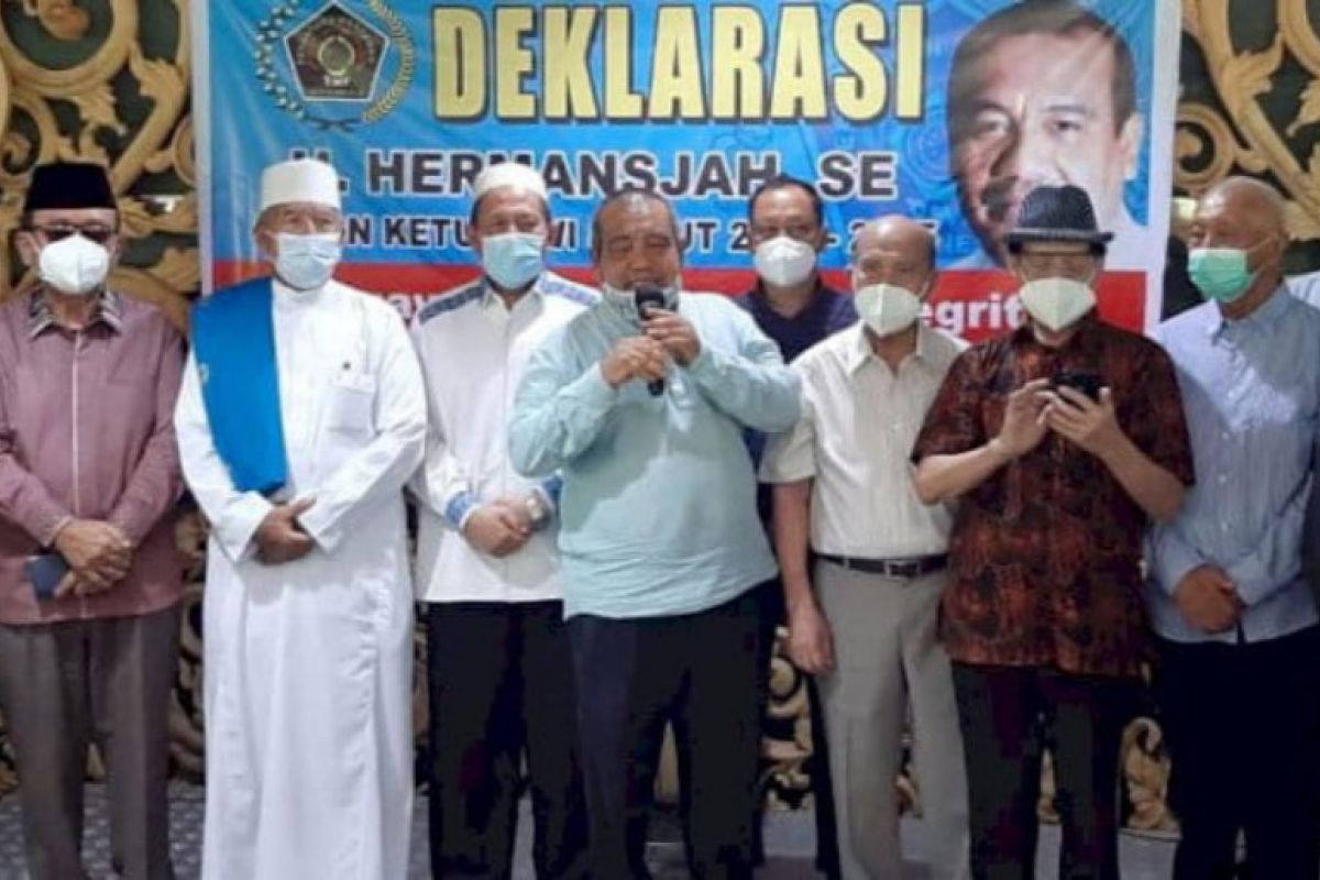 Hermansjah maju lagi jadi calon Ketua PWI Sumut