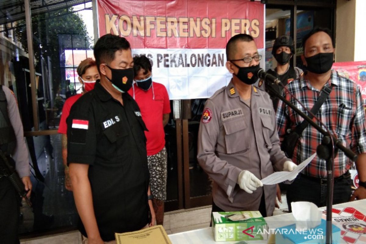 Polresta Pekalongan bekuk dua tersangka narkoba