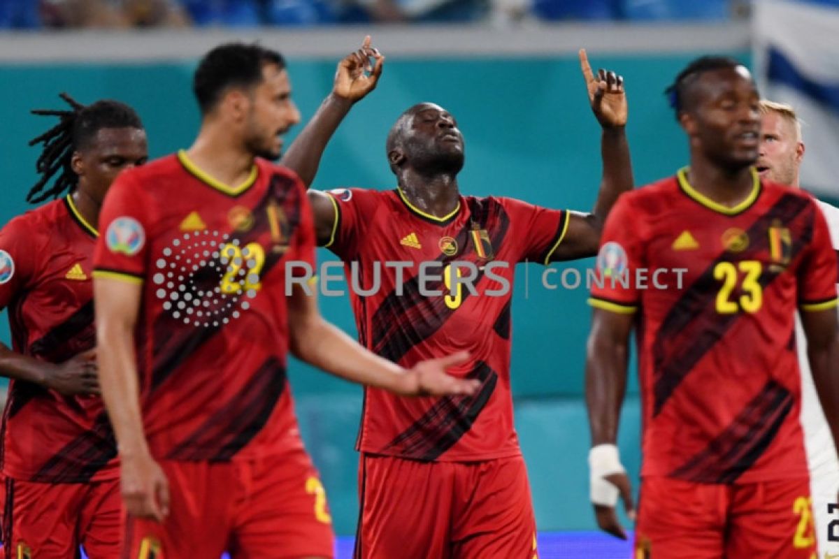 Euro 2020, Belgia sempurnakan perjalanan fase grup dengan bekuk Finlandia 2-0