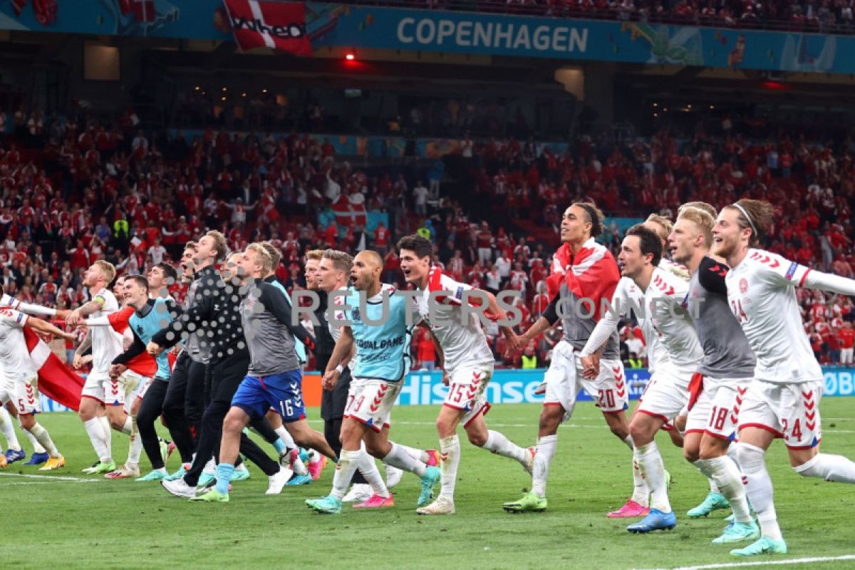Klasemen Grup B Euro 2020, Denmark akhirnya ke 16 Besar