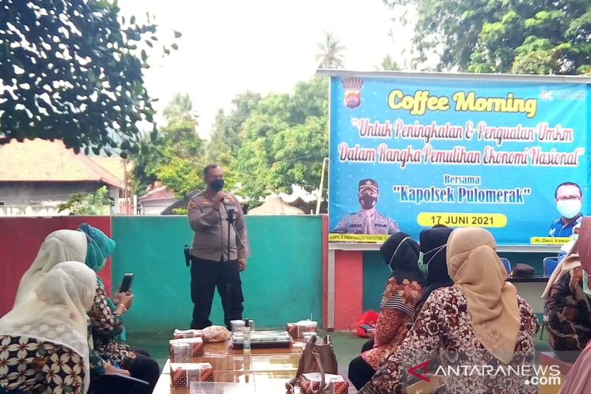 Polsek Pulomerak ajak warga jadi pelaku UMKM tangguh