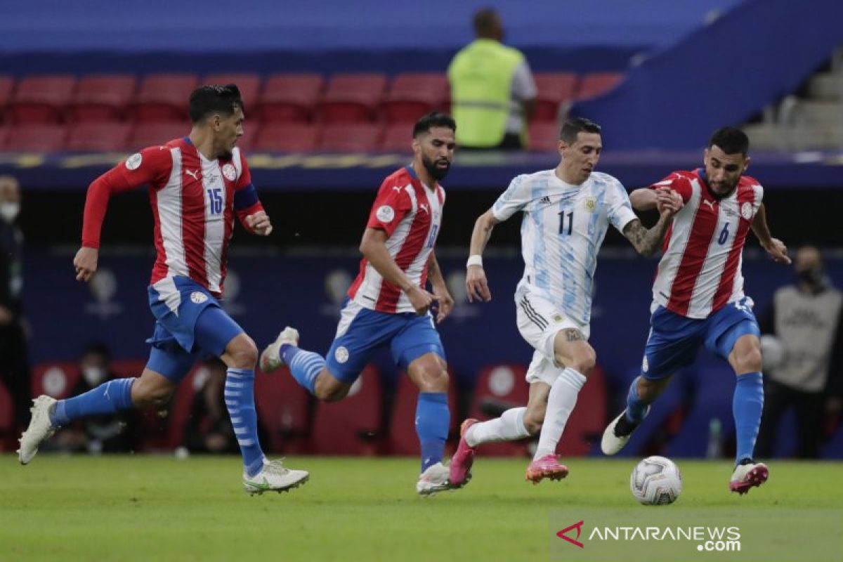 Argentina pimpin Grup A setelah menang lawan Paraguay 1-0