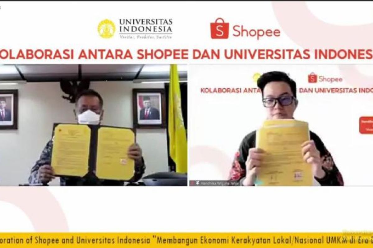 UI dan Shopee kerja sama perkuat sinergi Tri Dharma Perguruan Tinggi