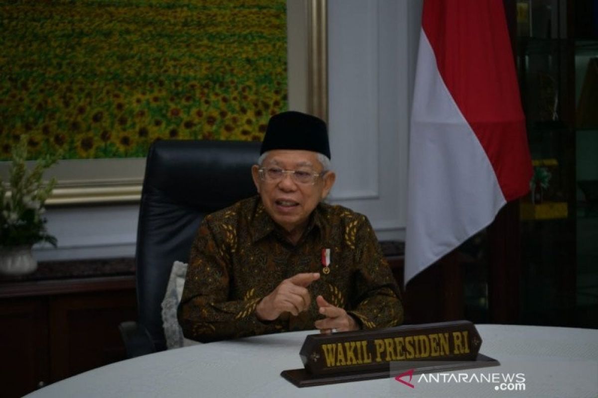 Wapres Ma'ruf Amin minta sertifikat halal internasional untuk produk Indonesia