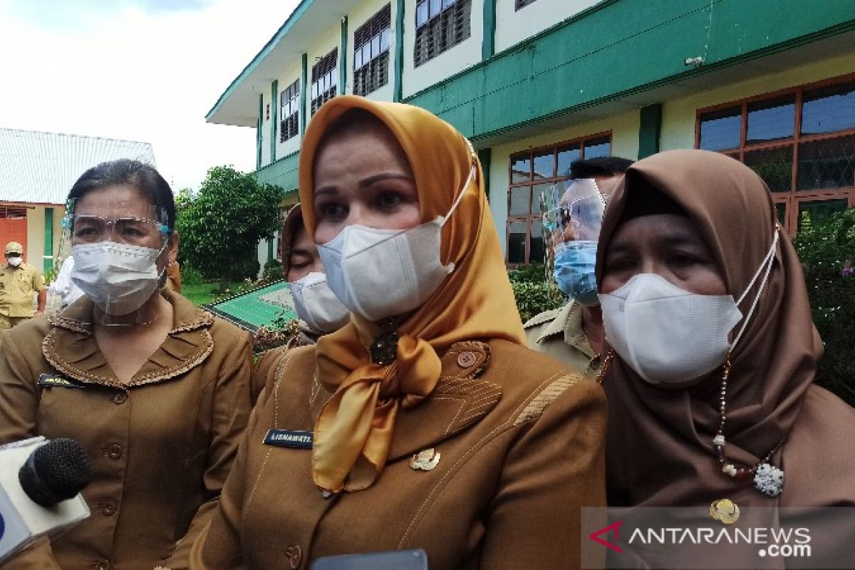 Sekolah wajibkan orang tua  antar anaknya saat pembelajaran tatap muka