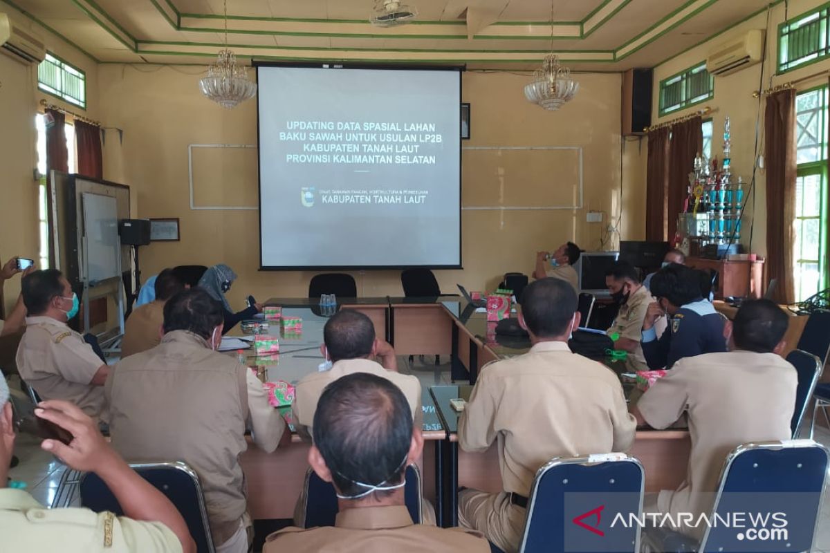 Distanhorbun perluas lahan persawahan di Tanah Laut