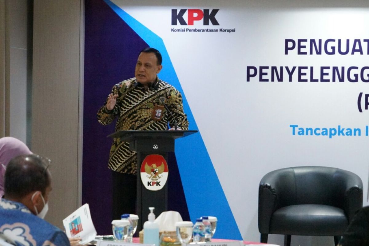 Ketua KPK ingatkan penyelenggara negara tanamkan integritas