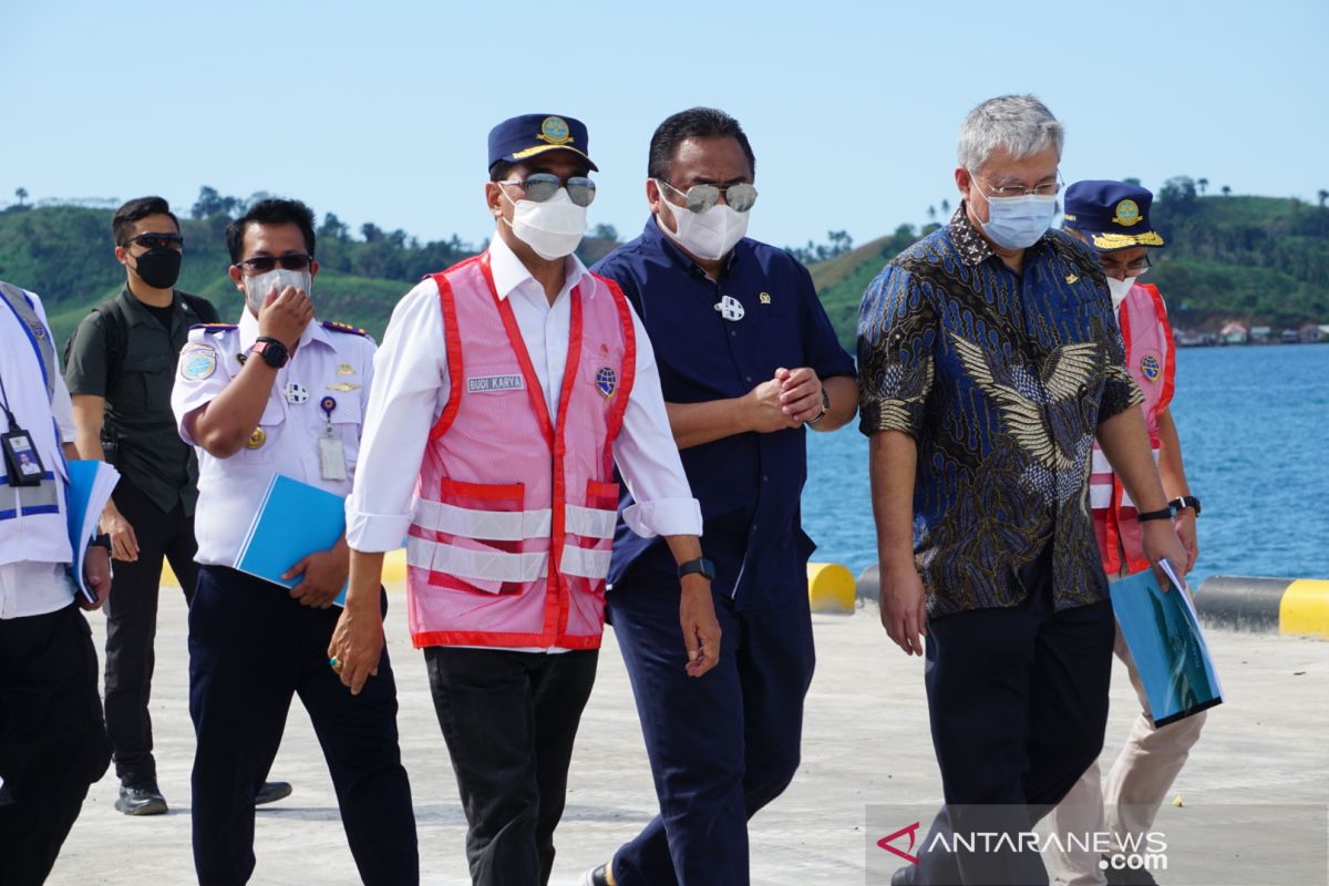 Menhub minta pengembangan Pelabuhan Anggrek Gorontalo dikerjakan profesional