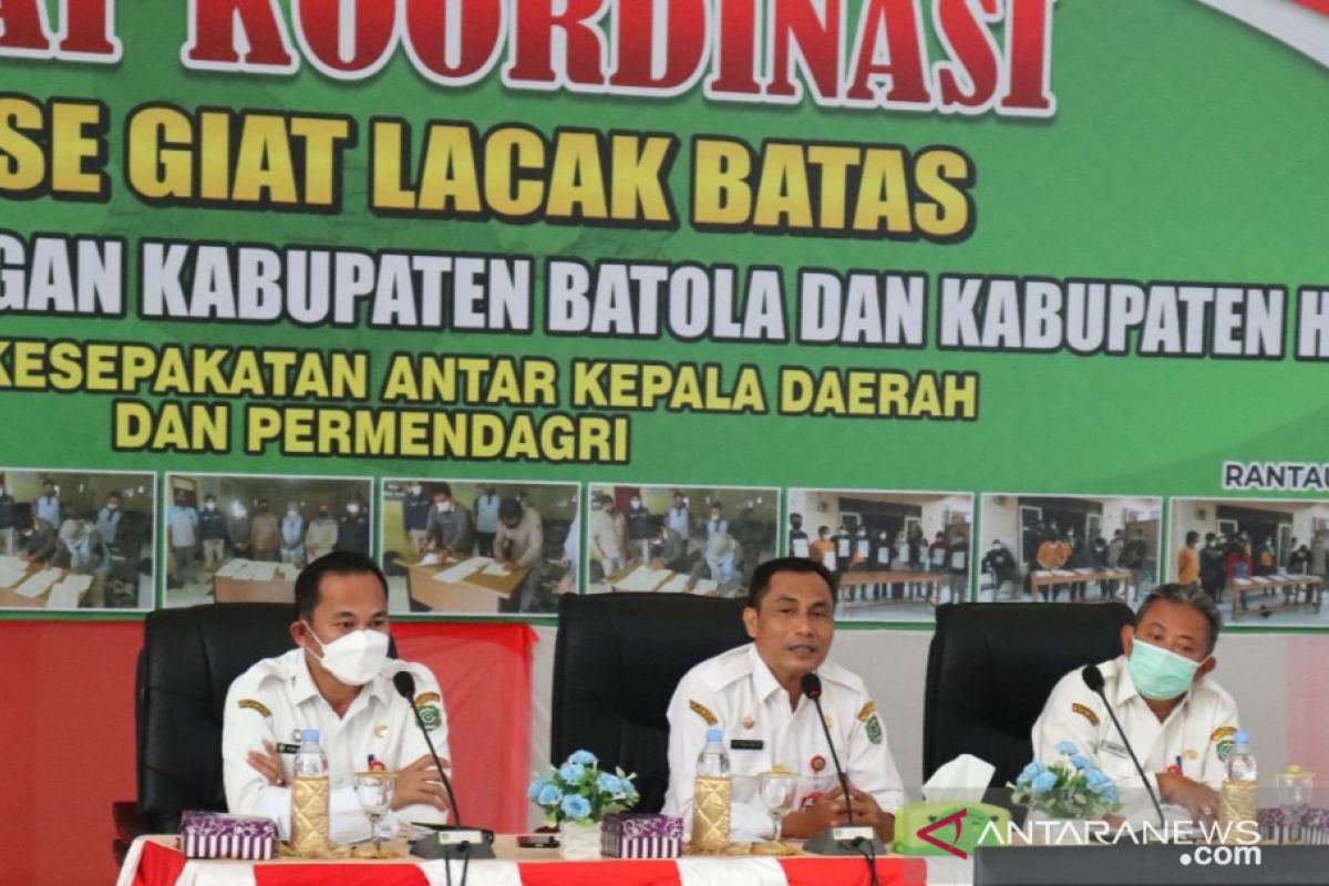 Lacak batas wilayah antara Tapin-Batola dan HSS hampir rampung