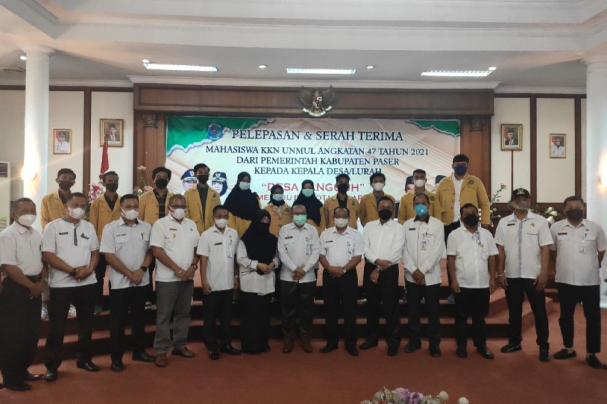 Pemkab Paser  terima 58 mahasiswa peserta KKN